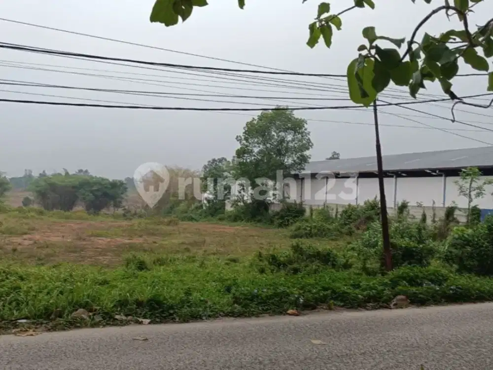 Dijual Tanah bisa Untk Gudang di Raya Jeungjing, Cisoka