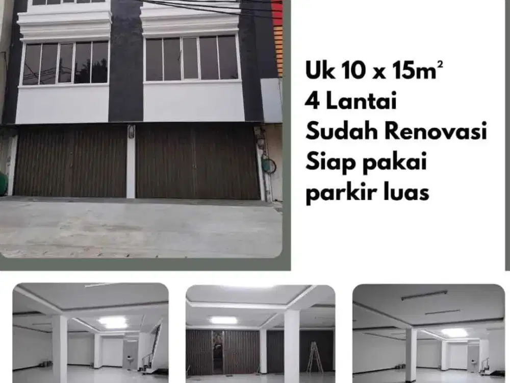 Ruko sewa bagus 4 lt