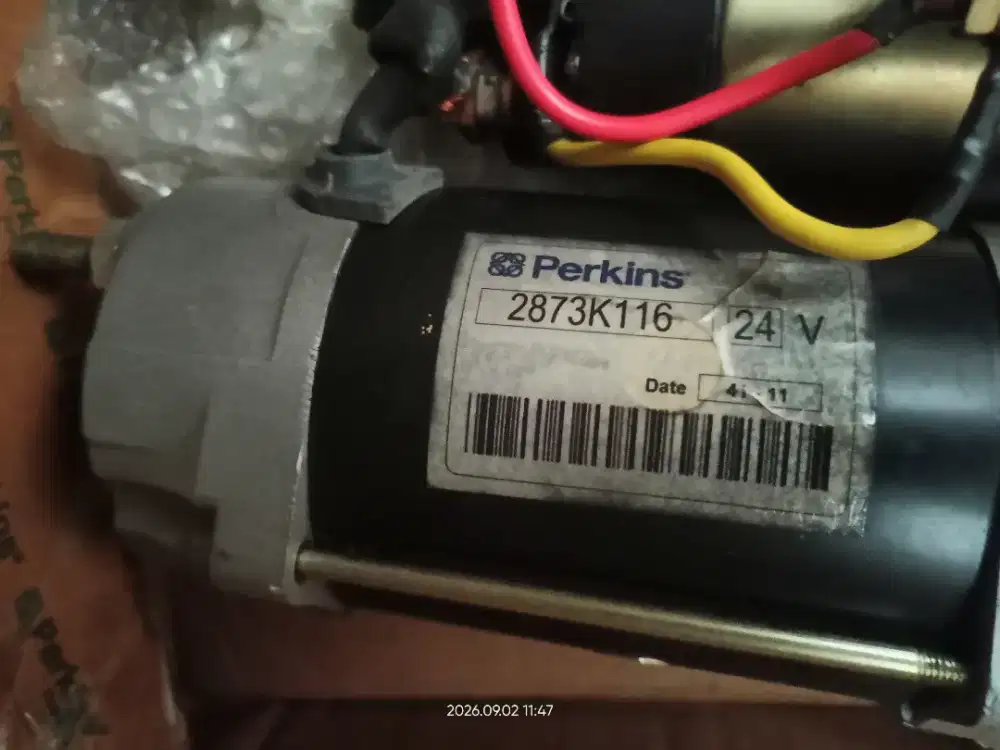 Stater motor perkins 2873k116