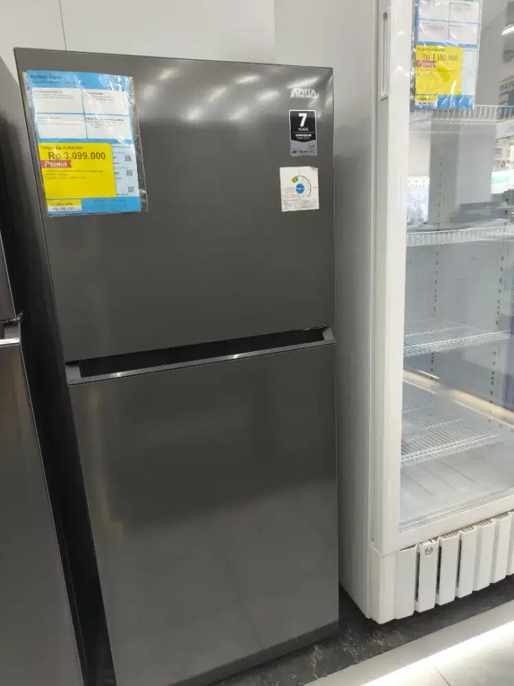 KULKAS AQUA 2 PINTU BASIC