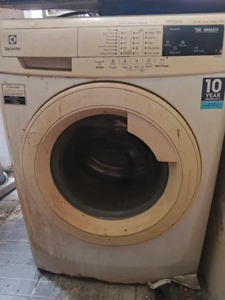 MESIN CUCI PENGERING RUSAK