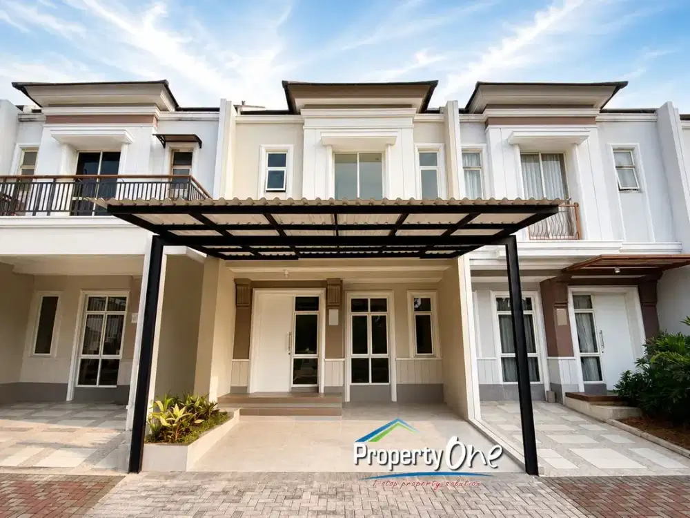 Jual Rumah Siap Huni 2 Lantai di The Savia, Carport Luas & Area Cuci Jemur, Selangkah ke Pasar Modern, Dekat Sekolah, RS & Akses Tol BSD