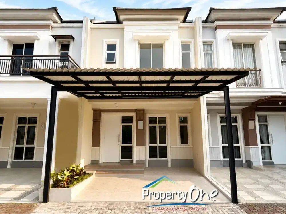 Jual Rumah Siap Huni 2 Lantai di The Savia, Carport Luas & Area Cuci Jemur, Selangkah ke Pasar Modern, Dekat Sekolah, RS & Akses Tol BSD