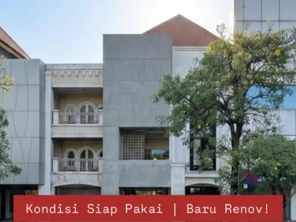 Jual Sewa Ruko 3 Lantai di Komplek Bukit Darmo Golf Resort Surabaya Barat Furnished Cafe Siap Pakai