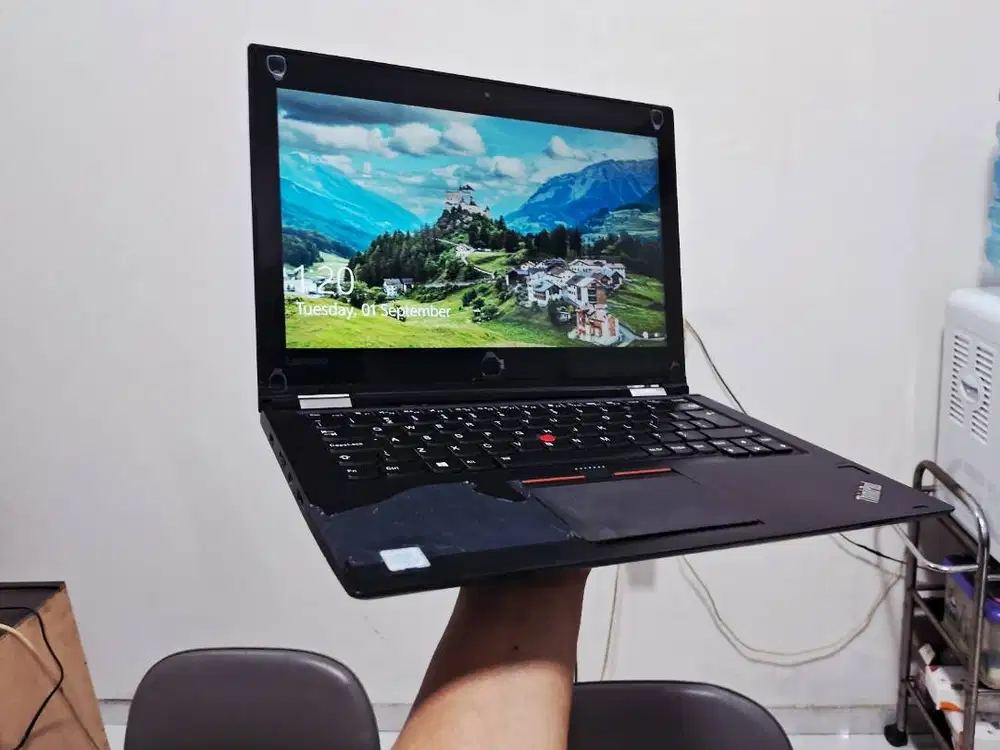 Laptop Core i5 Gen 6 128GB Kyb Light Batre KUAT Lenovo Yoga 260 Garnsi