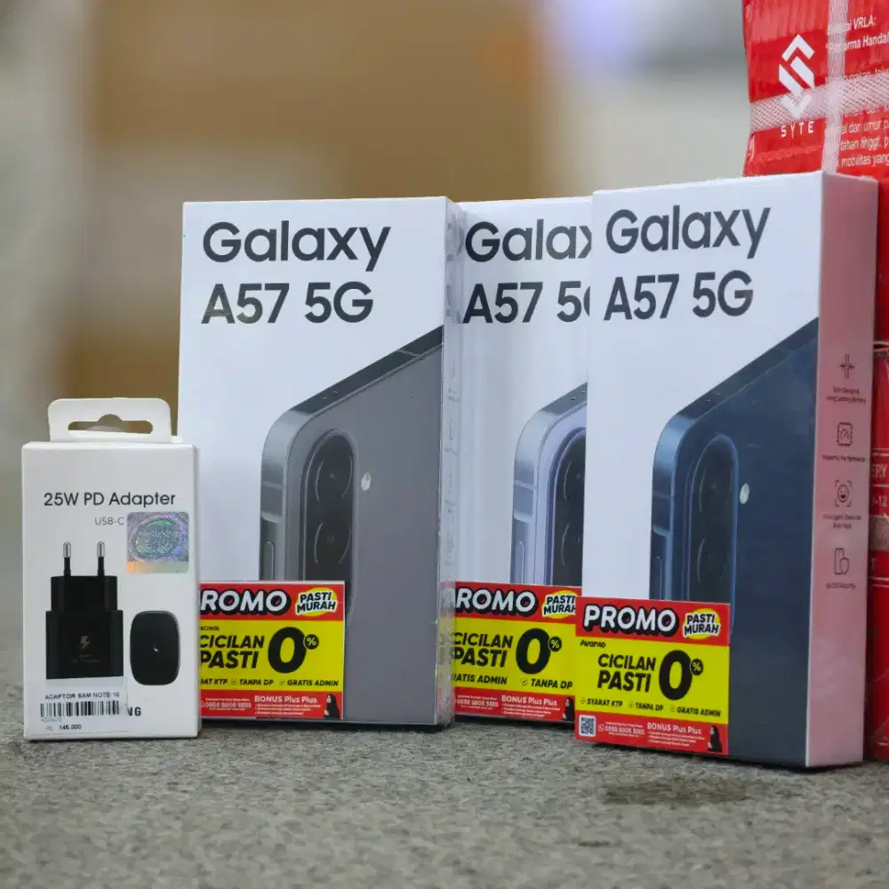 SAMSUNG A57 5G PROMO FREE ADAPTOR
