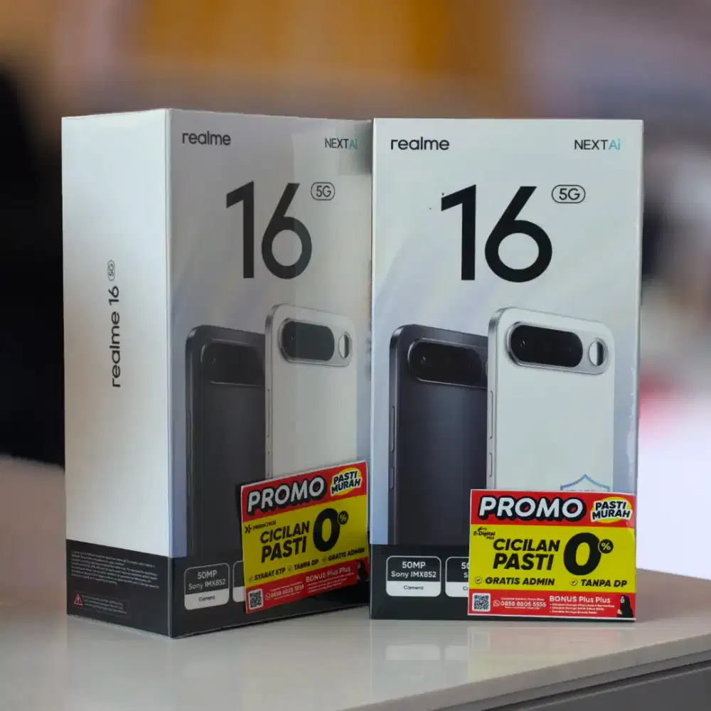 REALME 16 5G, PROMO DISKON CICILAN BUNGA 0% CICILAN RINGAN