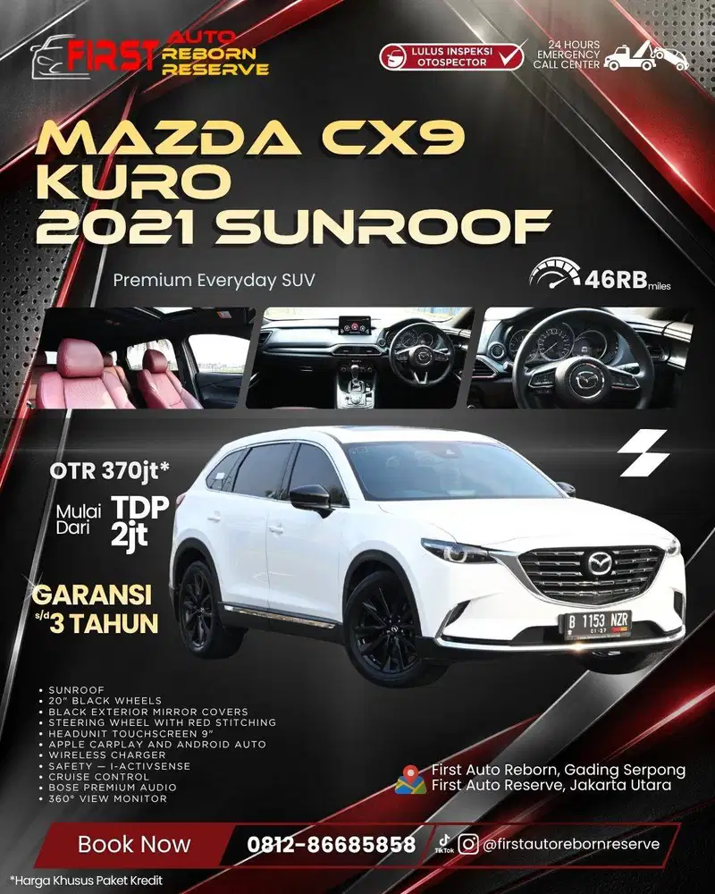 (TDP2jtan) MAZDA CX-9 2021 KURO