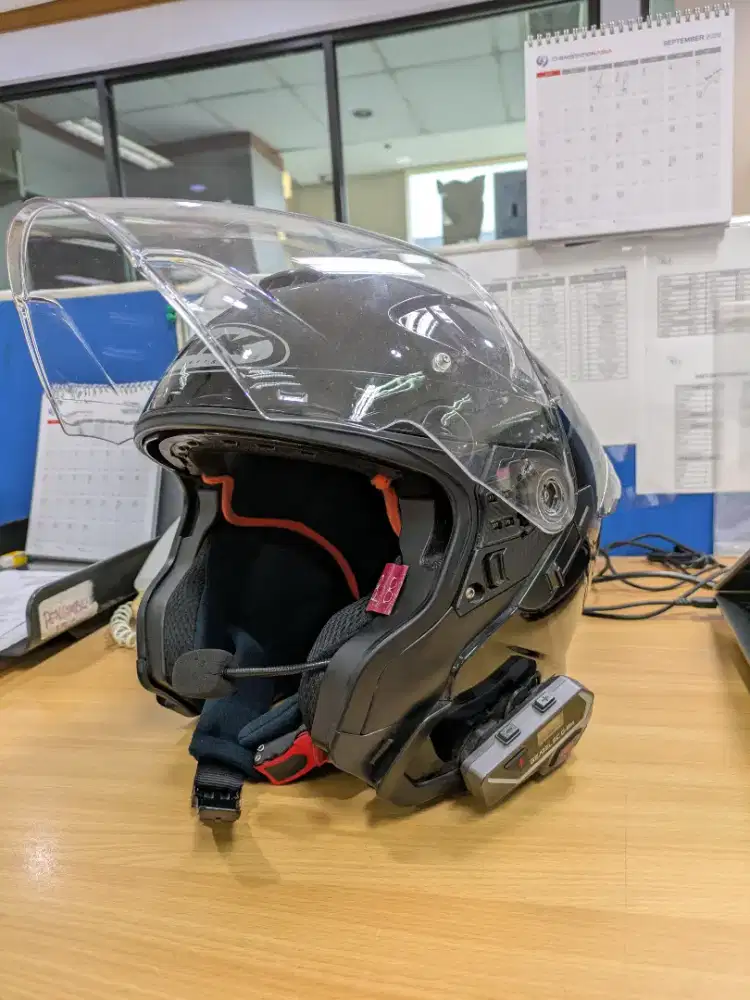 Helm Ink Terra 2 Hitam Glossy