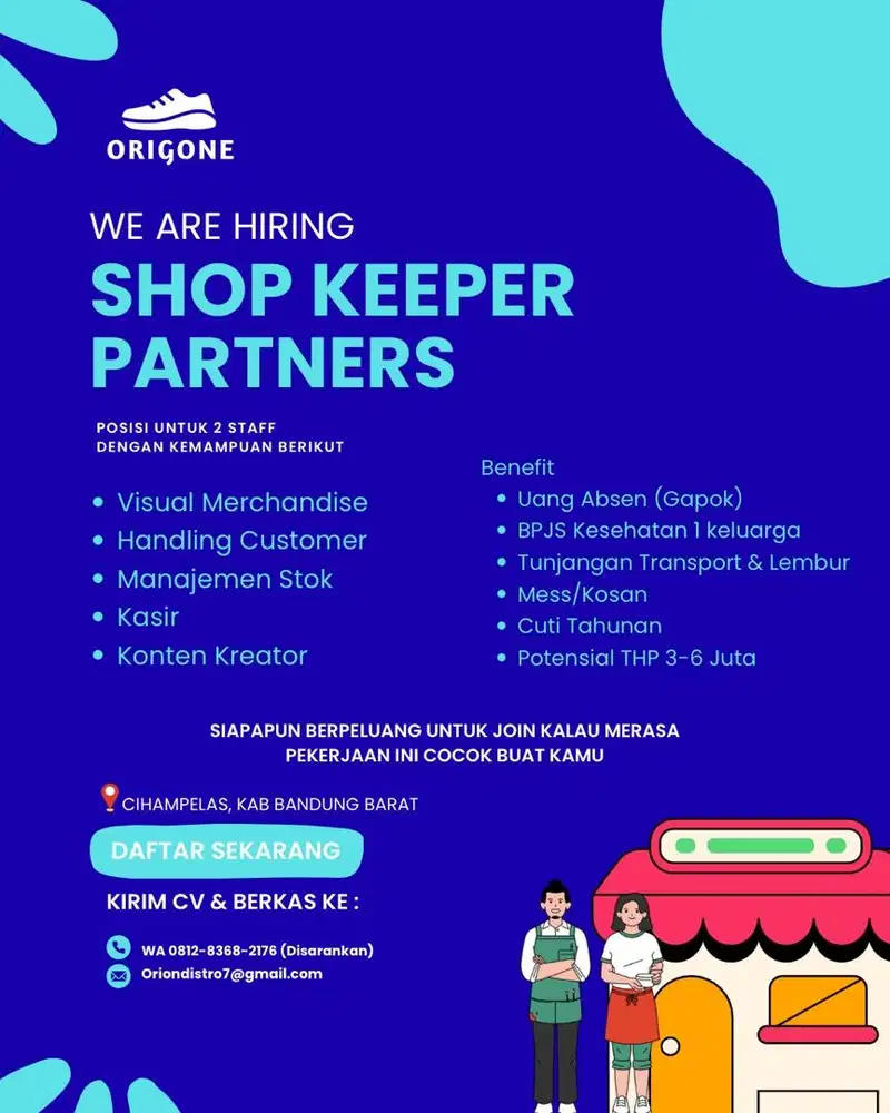 Shop Keeper Partner