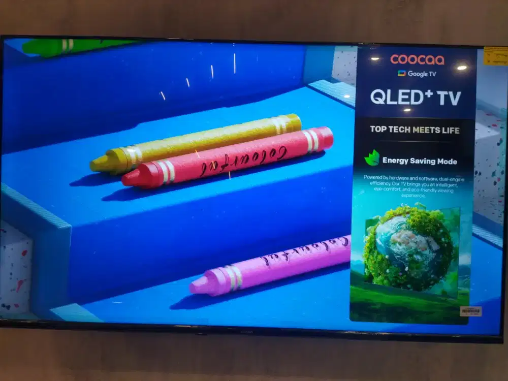 Coocaa QLED 50 Inch baru