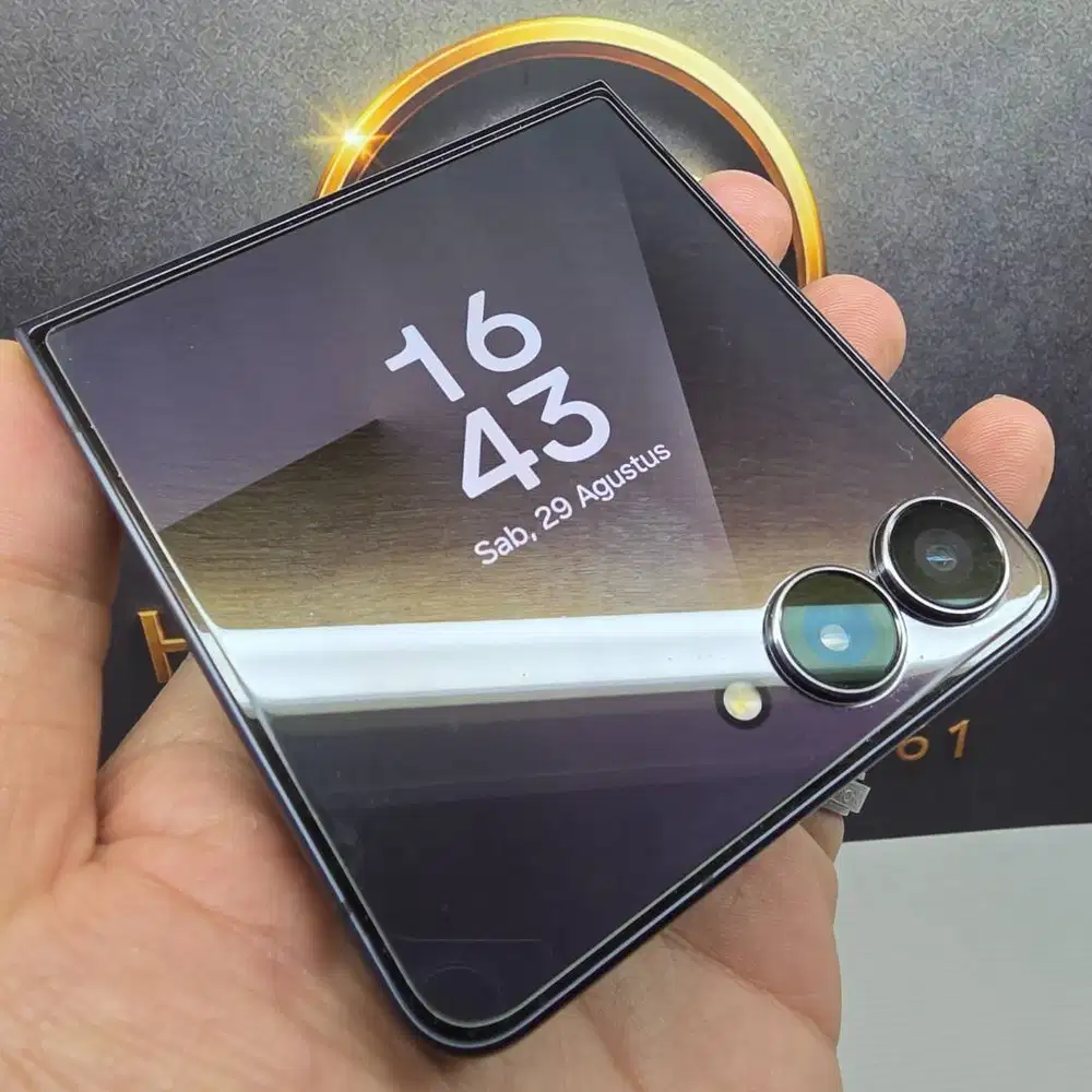 Mulus : Samsung Z Flip 7 12/256/512 Black Resmi SEIN No Minus