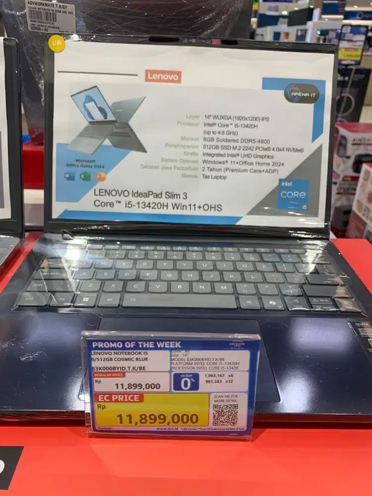 CICILAN LAPTOP LENOVO TANPA DP