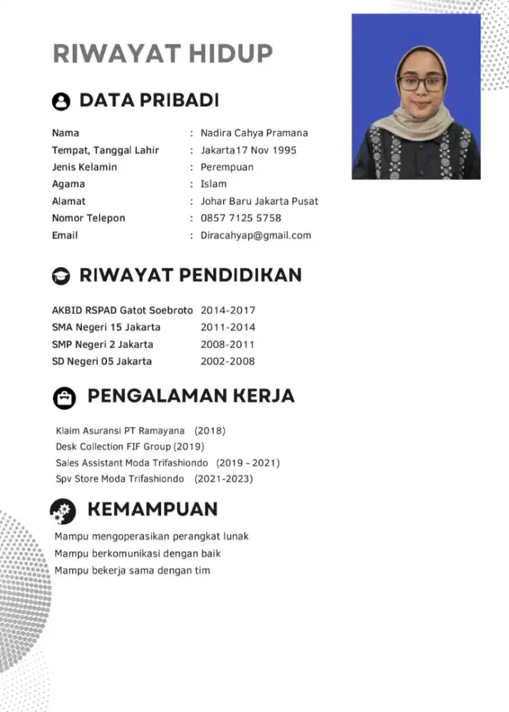 Cari kerjaan full time/part-time