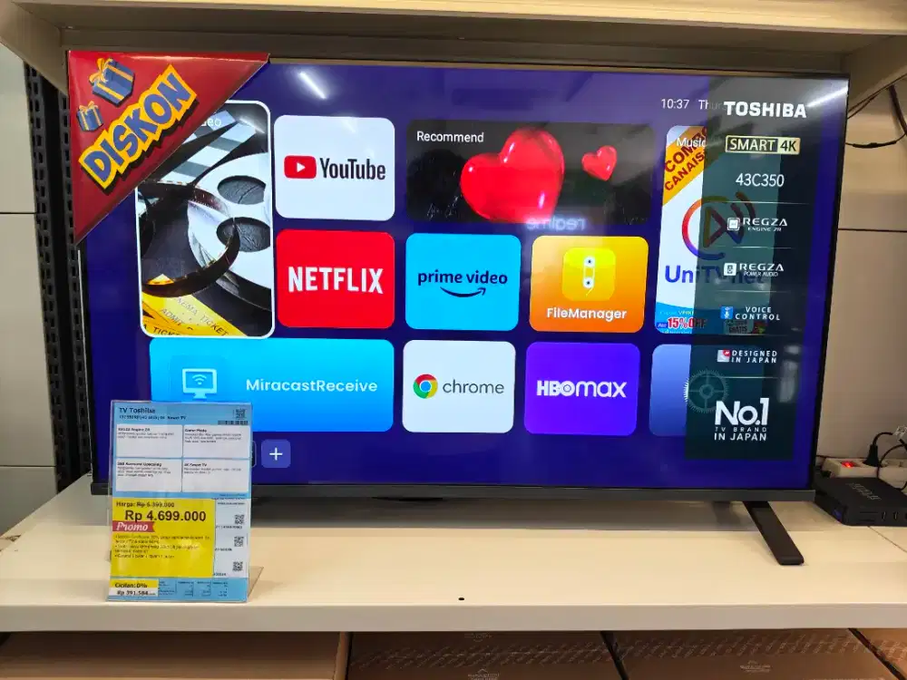 TV TOSHIBA 43INC