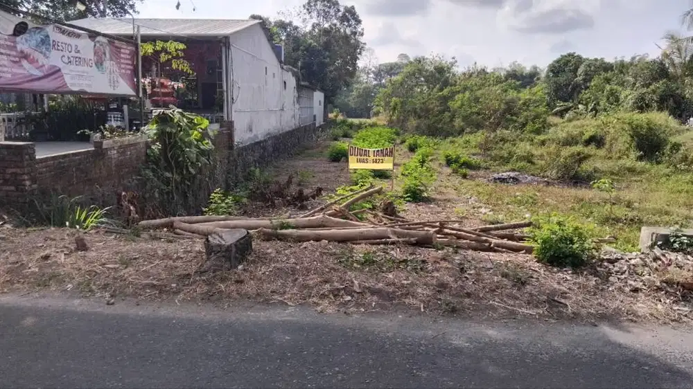 Dijual Sebidang Tanah dekat arah masuk ke Pembangunan Polda Yogyakarta