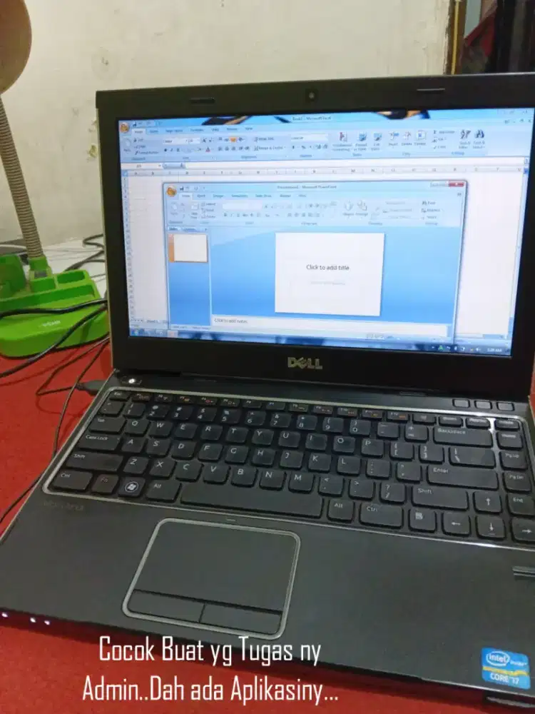 Laptop Dell 3350 Core i7 Ram 4Gb Nyaman Buat Tugas,Skolah& Blajar