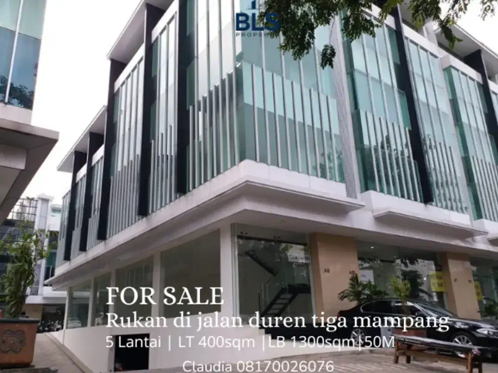 FOR SALE Rukan di jalan duren tiga mampang