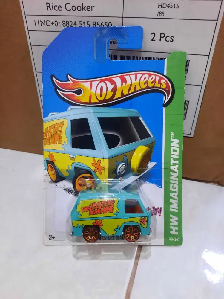 Hotwheels Hot Wheels Mystery Machine Scooby Doo