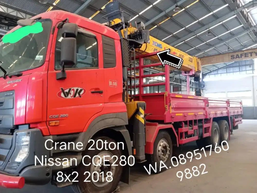 Crane 20 ton lengkap siap kerja