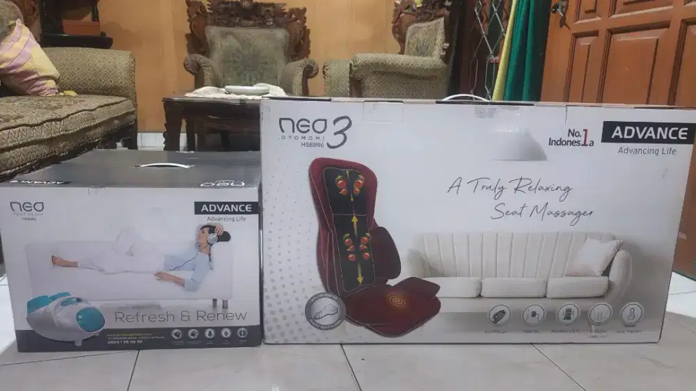 Kursi Pijat dan alat pijat kaki Advance