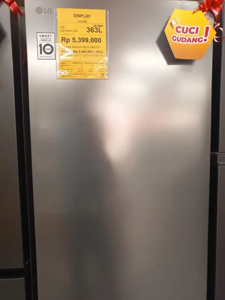 Kulkas LG 363 L