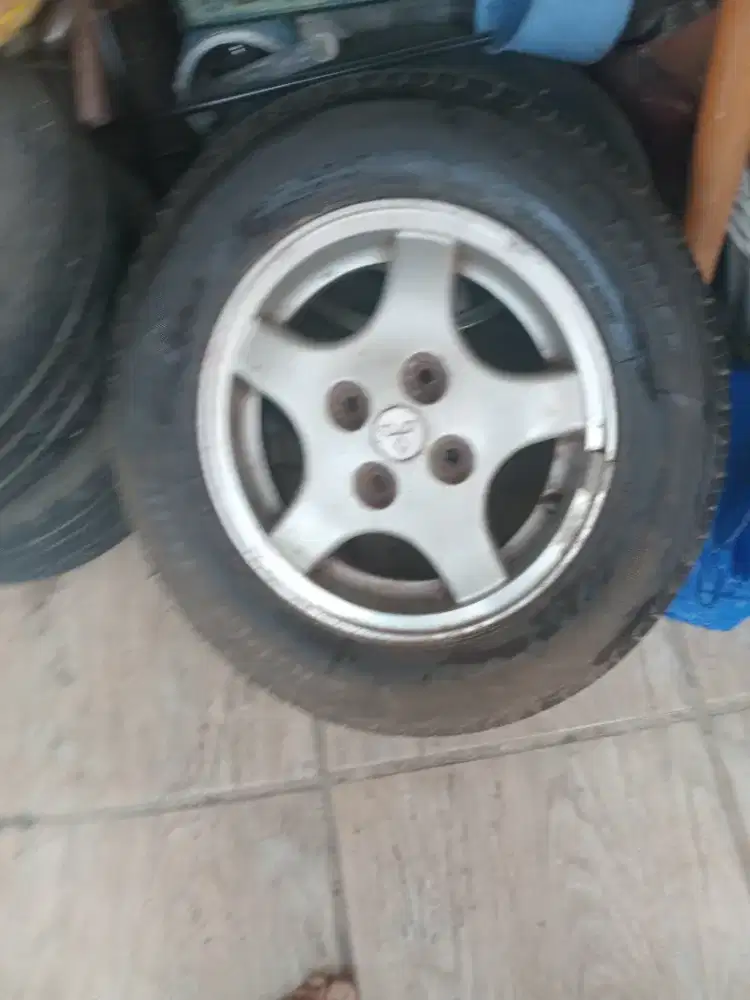 Jual satu stel velg Ban Ring 13 ex Lancer evo 3