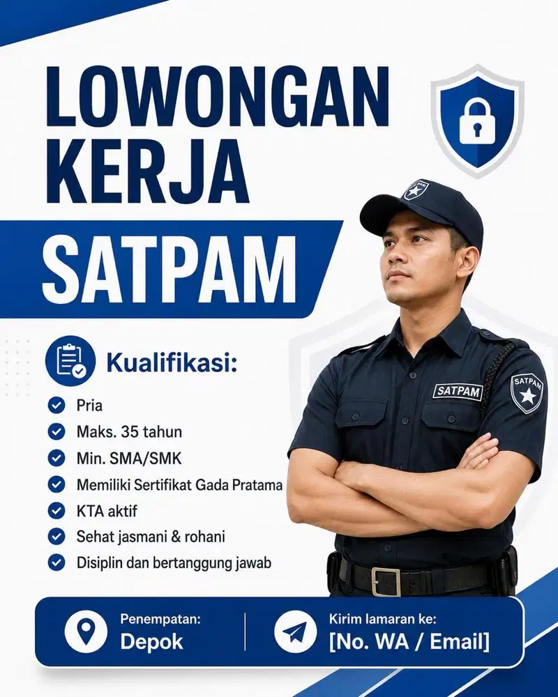Lowongan Kerja sebagai SATPAM
