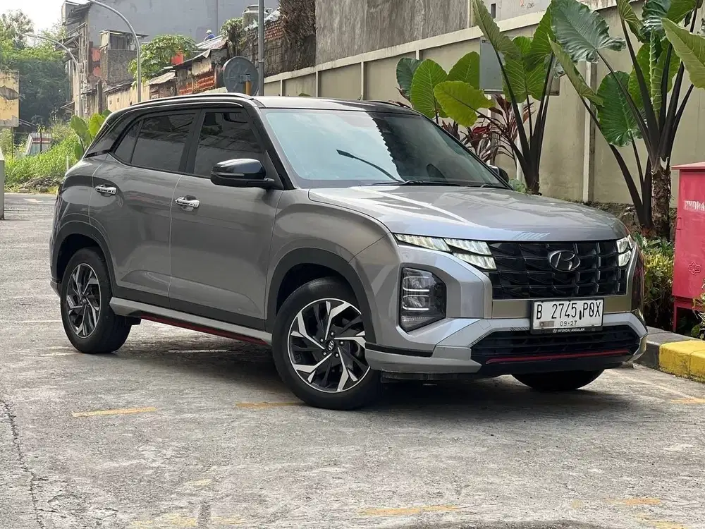 Hyundai Creta Prime AT 2022 Silver Two Tone (Garage 88 Ciater) A