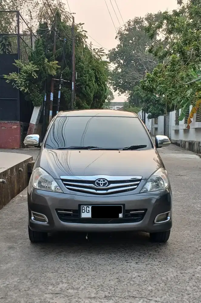 Innova G Bensin Manual 2009