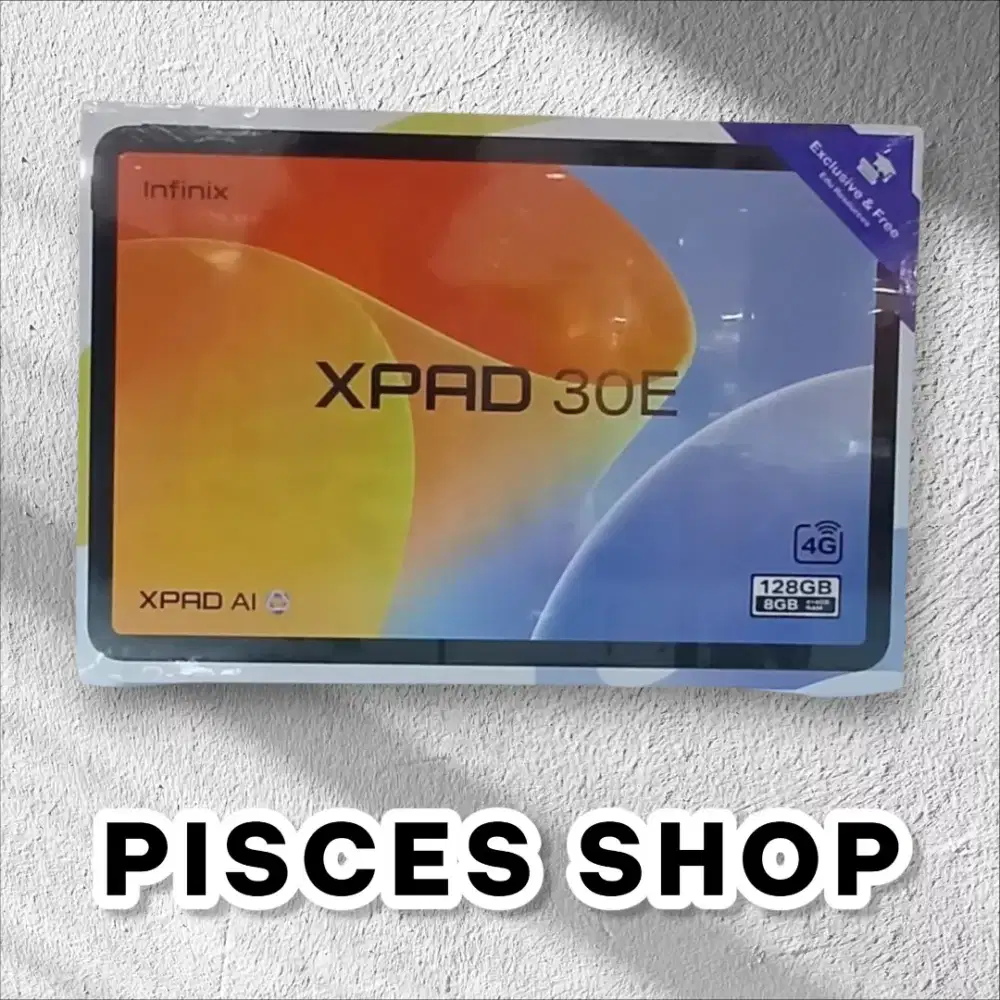 INFINIX XPAD 30E 4G RAM 4/128 NEW Segel Garansi Resmi 1 Tahun