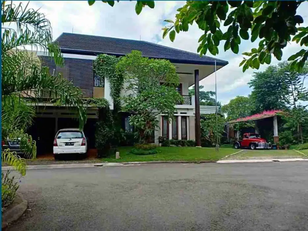 Dijual Rumah Cantik Artistik Virginia Lagoon BSD City
