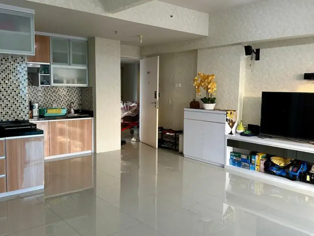 Termurah Apartemen Orchard Pakuwon Tipe 2BR di Jebol jadi Luas Siap Huni Furnish View City