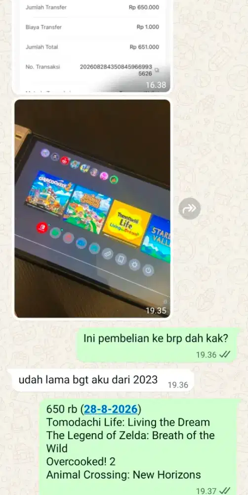 Promo Games OFW Nintendo Switch OLED V2 V1 LITE NS2