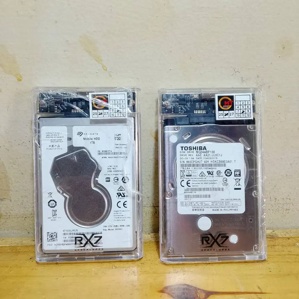 Harddisk eksternal 1 TB sentinel 100%