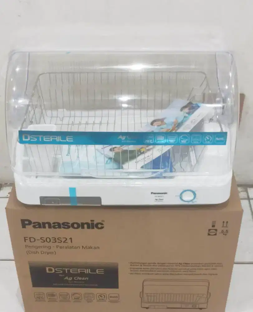 Panasonic Dish Dryer FD-S03S21 | Anti bakteri & Jamur kapasitas 32L