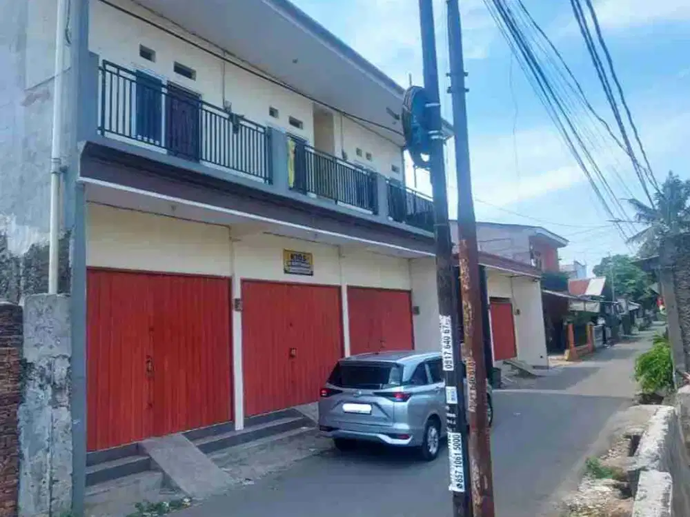 (LT 817 m²) Tanah, Rumah, Kontrakan & Kios (Lokasi Strategis) Bantar Gebang, Bekasi Timur
