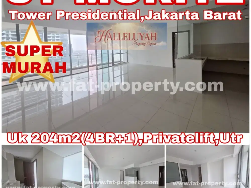 Dijual apartment mewah satu komplek dgn Lippomal Puri: Apt ST MORITZ. Tower Presidential.