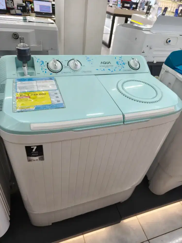 MESIN CUCI 2 TABUNG AQUA
