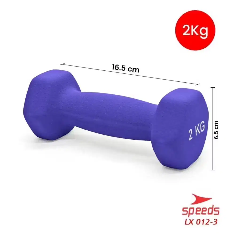 [DIJUAL CEPAT] Barbel 2 kg Speeds - 2 pcs