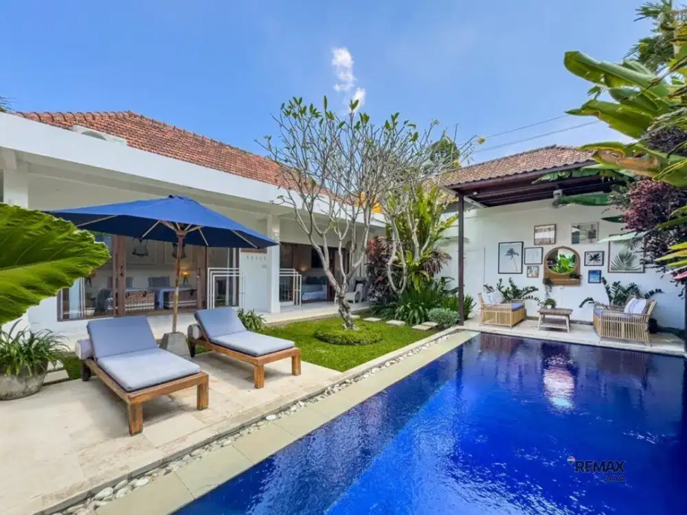 Villa Mewah Siap Huni Disewakan di Umalas, Kerobokan Kelod