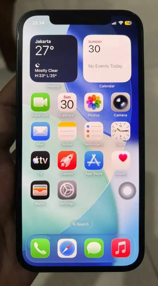 iPhone 12 128GB Ex Ibox Hitam