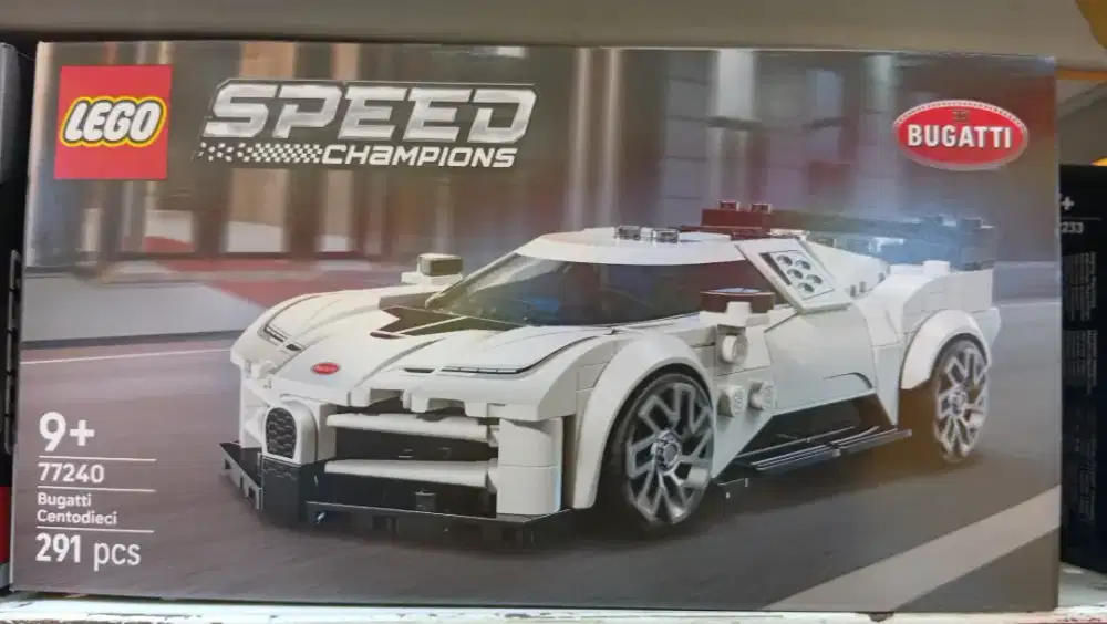 LEGO SC PORSCHE 911GT3RS & BUGGATI CENTODIECI