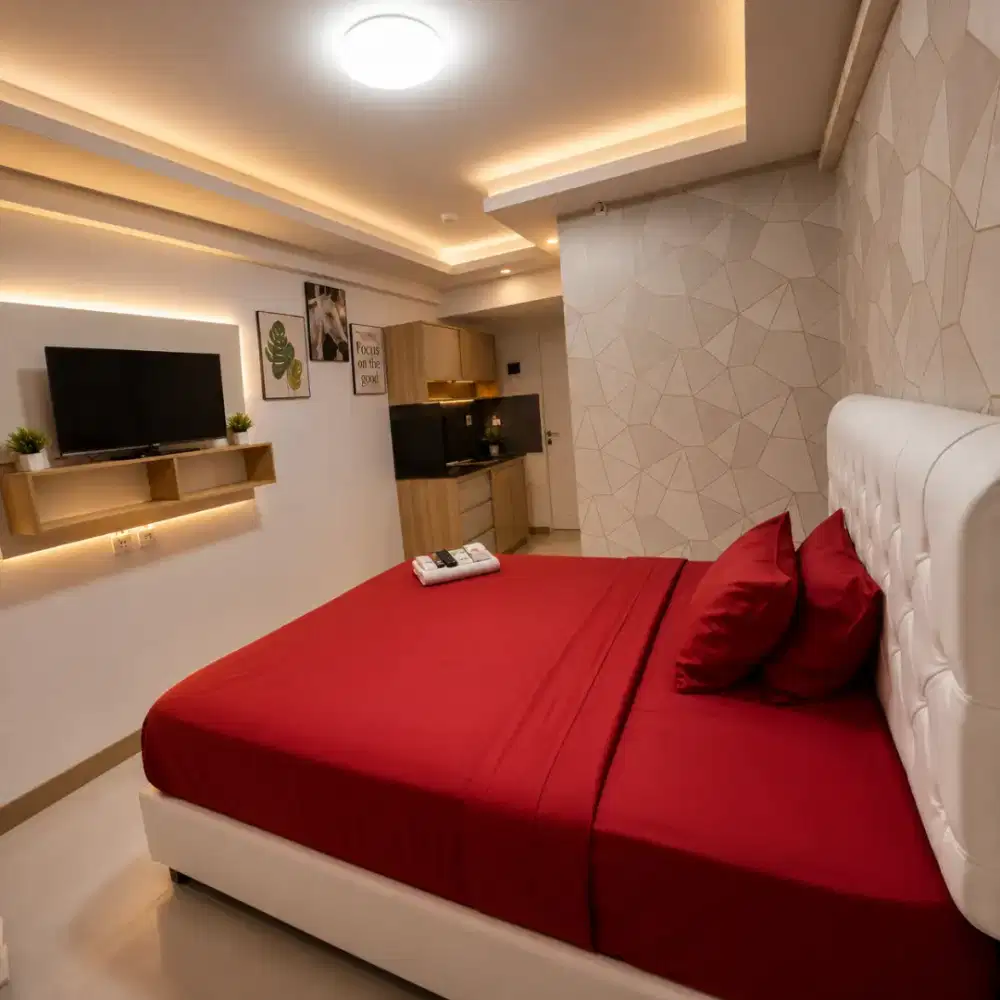 sewa apartemen harian green Pramuka city Jakarta pusat murah