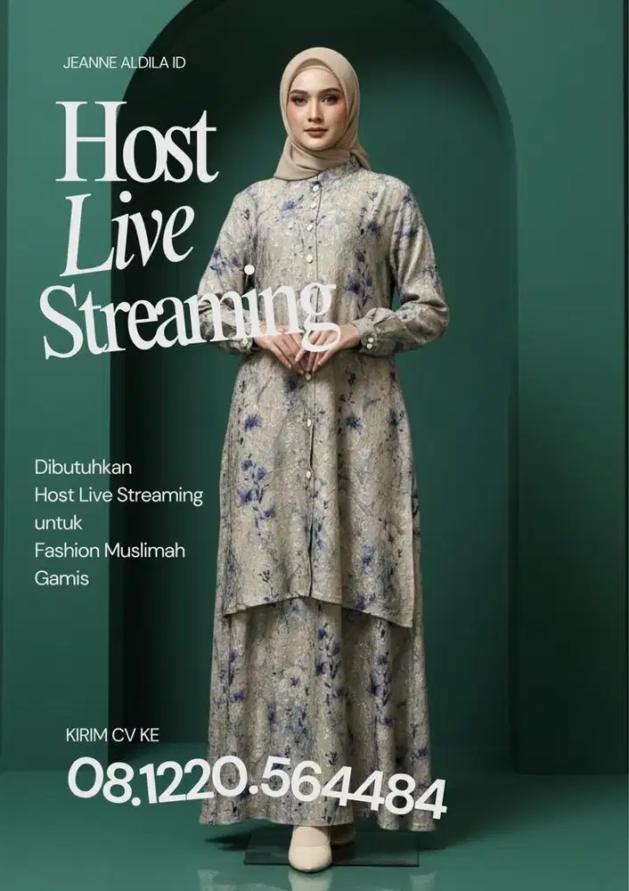 Lowongan Host Live Gamis