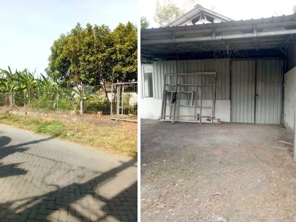 Dijual Gudang Tanah Alam Bukit Raya Kebomas Gresik REV.A489