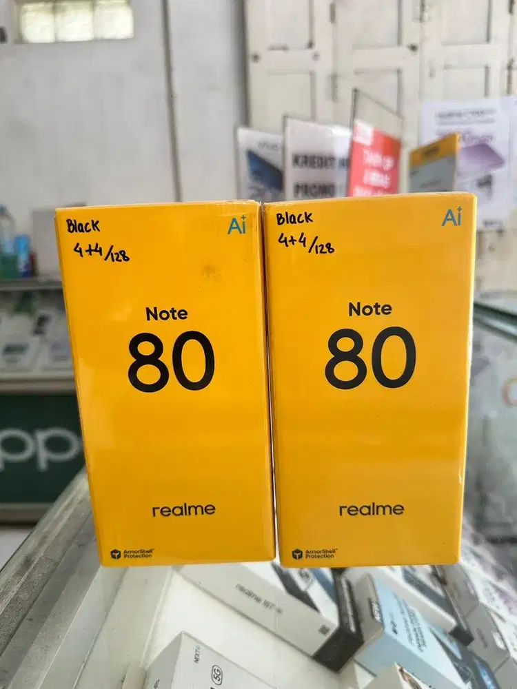 Realme note 80 4/128gb new, bisa cicilan cukup ktp aja