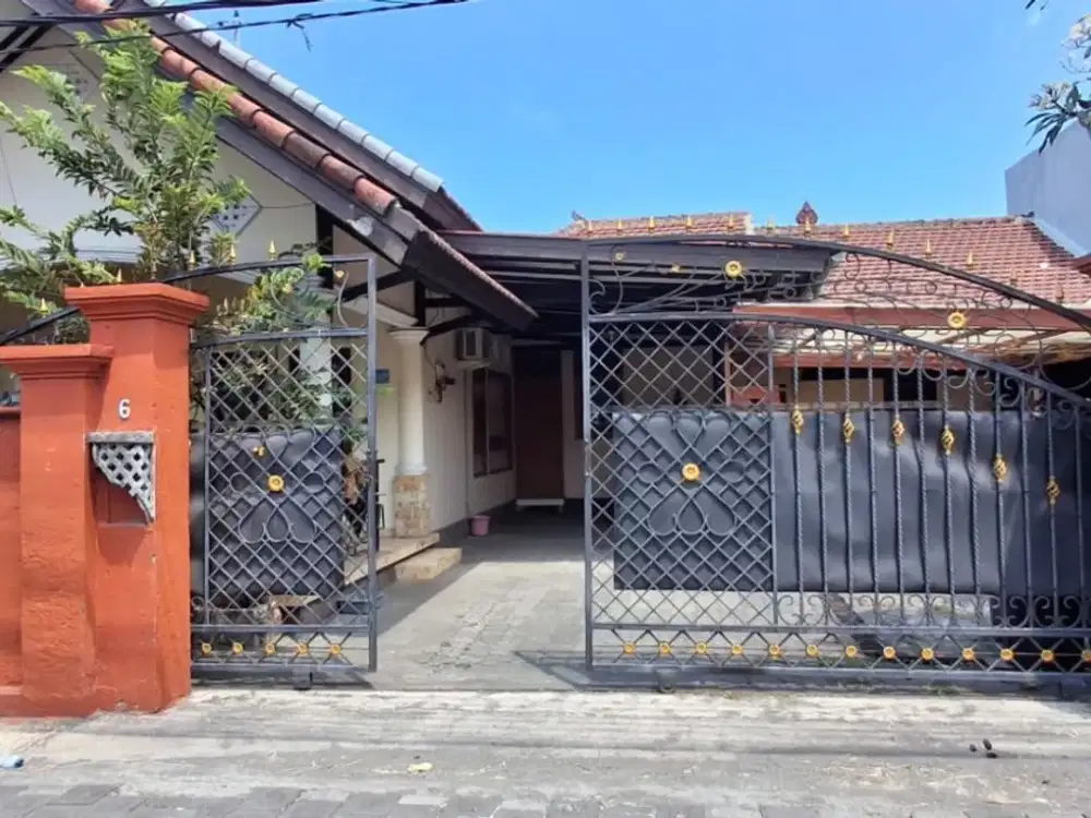 Dijual Tanah Bonus Rumah view sawah di Pemogan, Densel