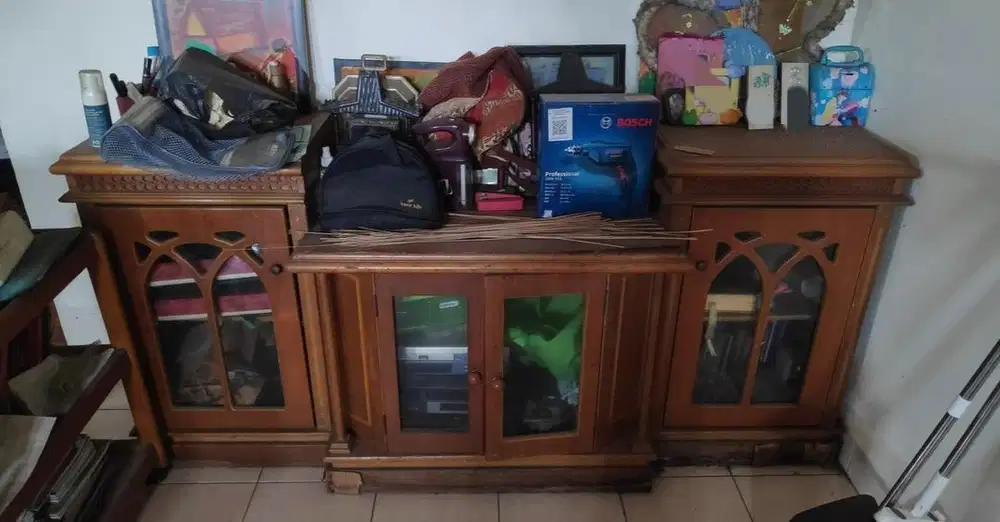 MEJA TV, FURNITURE RUMAH JADUL, VINTAGE