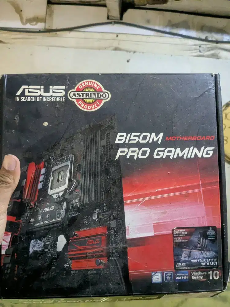 Motherboard Asus B150M Pro Gaming + i5 6500